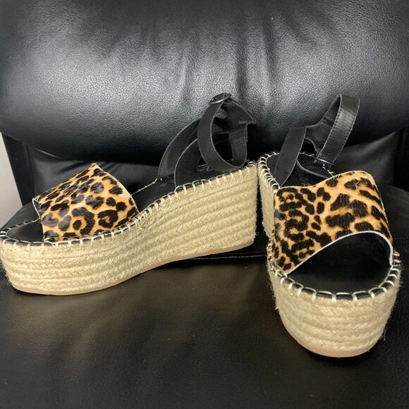 Matisse Shoes - Matisse Leopard Print Wedges, size 7
